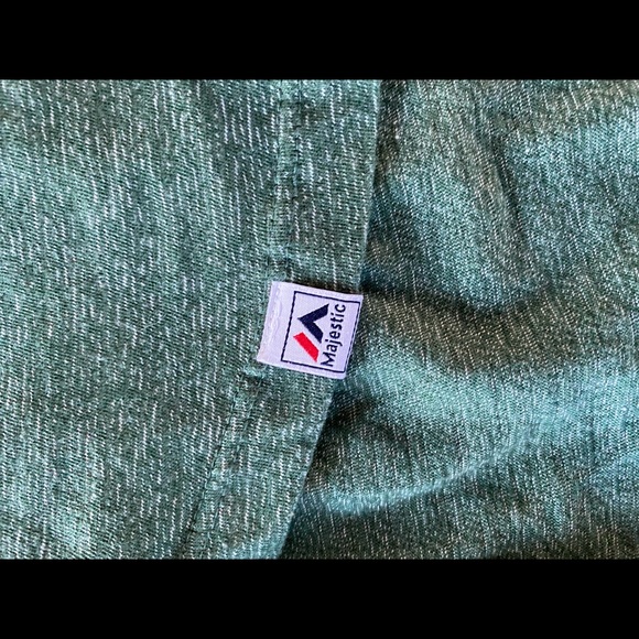 Woman’s Majestic New York JETS distressed jersey.  Sz Medium. EUC. 🏈🏈 - Picture 6 of 11